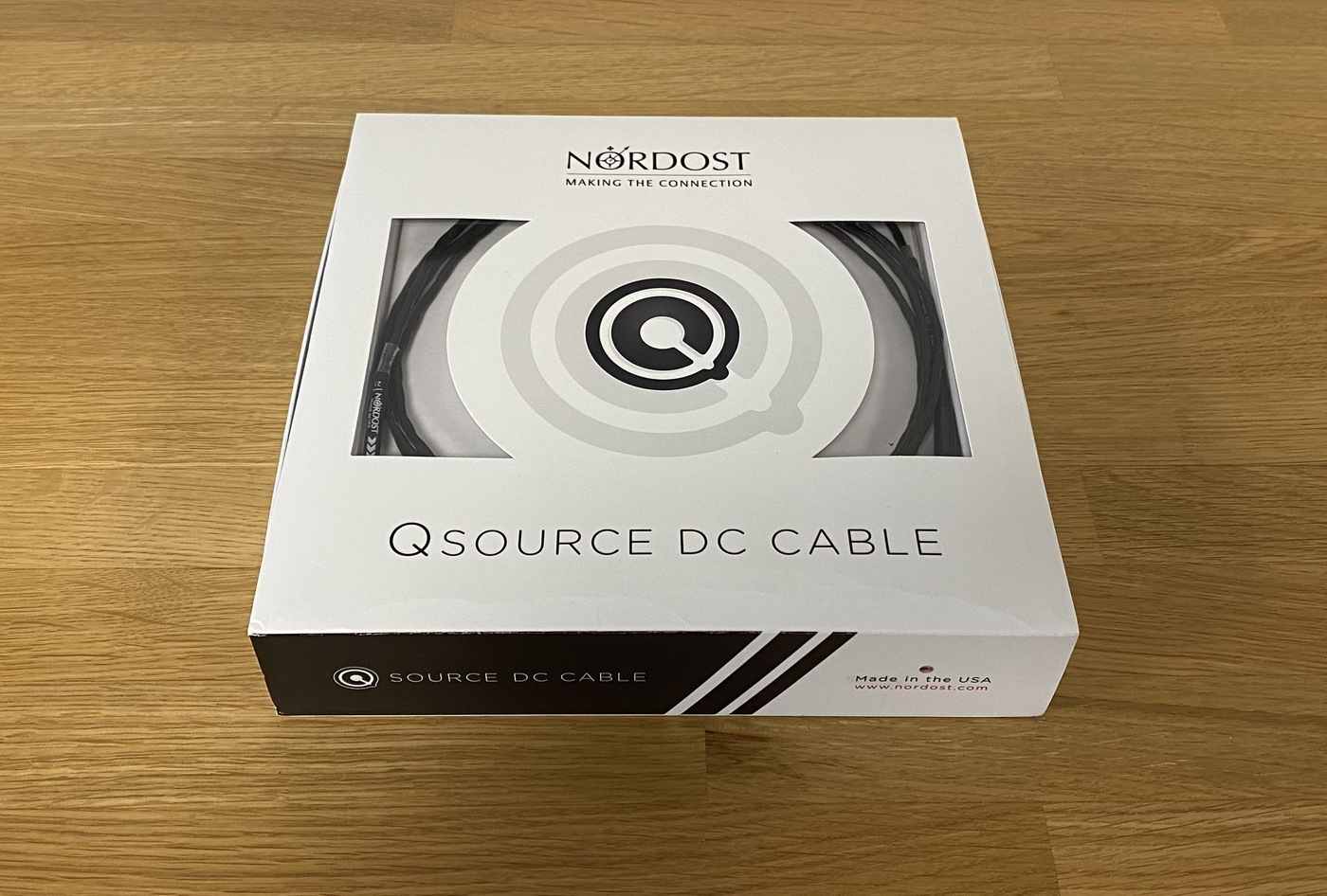 Nordost Qsource Lemo DC 5,5 mm x 2,5 mm High-End Audio napájecí kabel 2 m