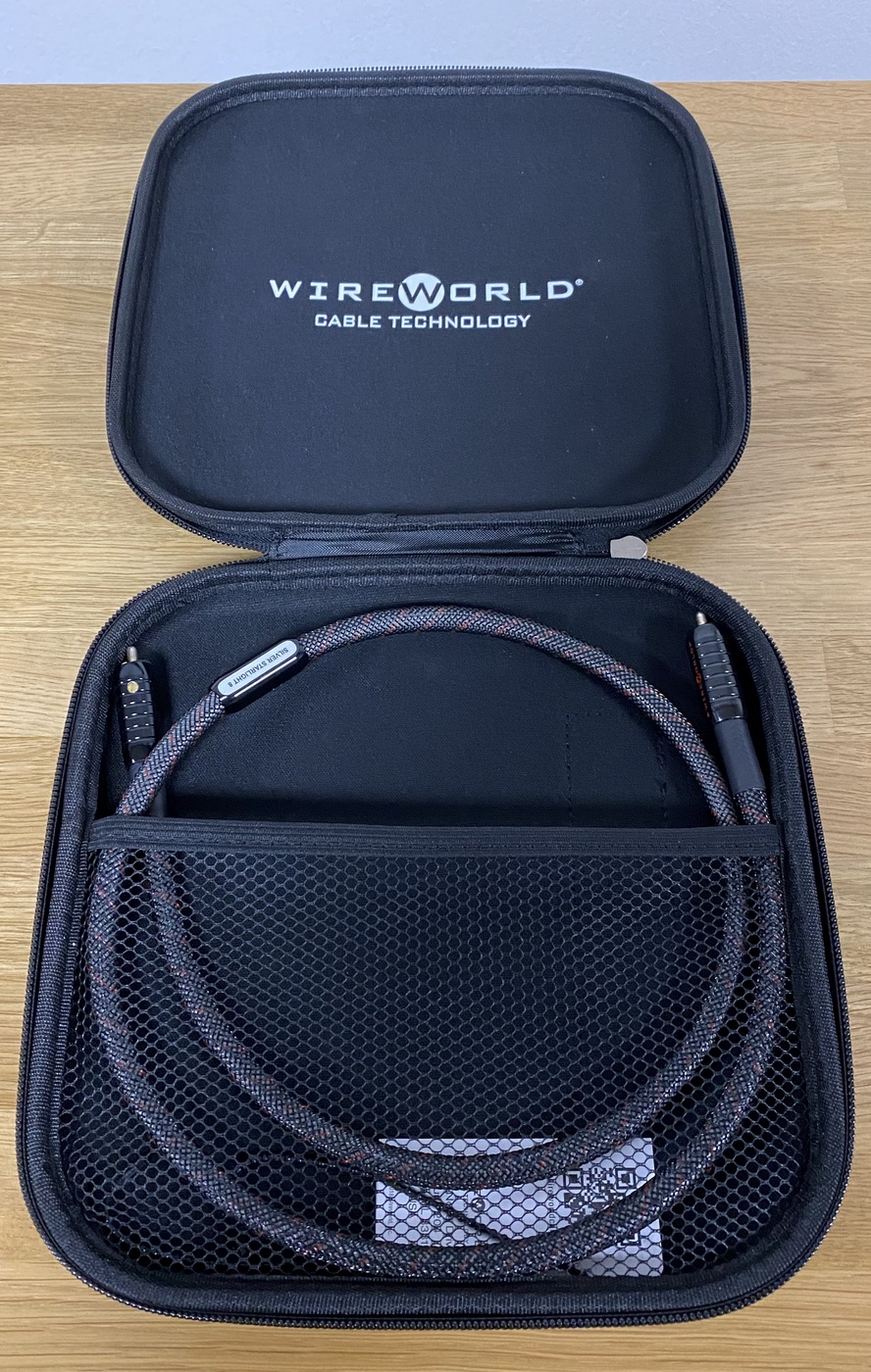 WireWorld Silver Starlight 8 SSV High-End Audio digitalní koaxiální kabel 1 m
