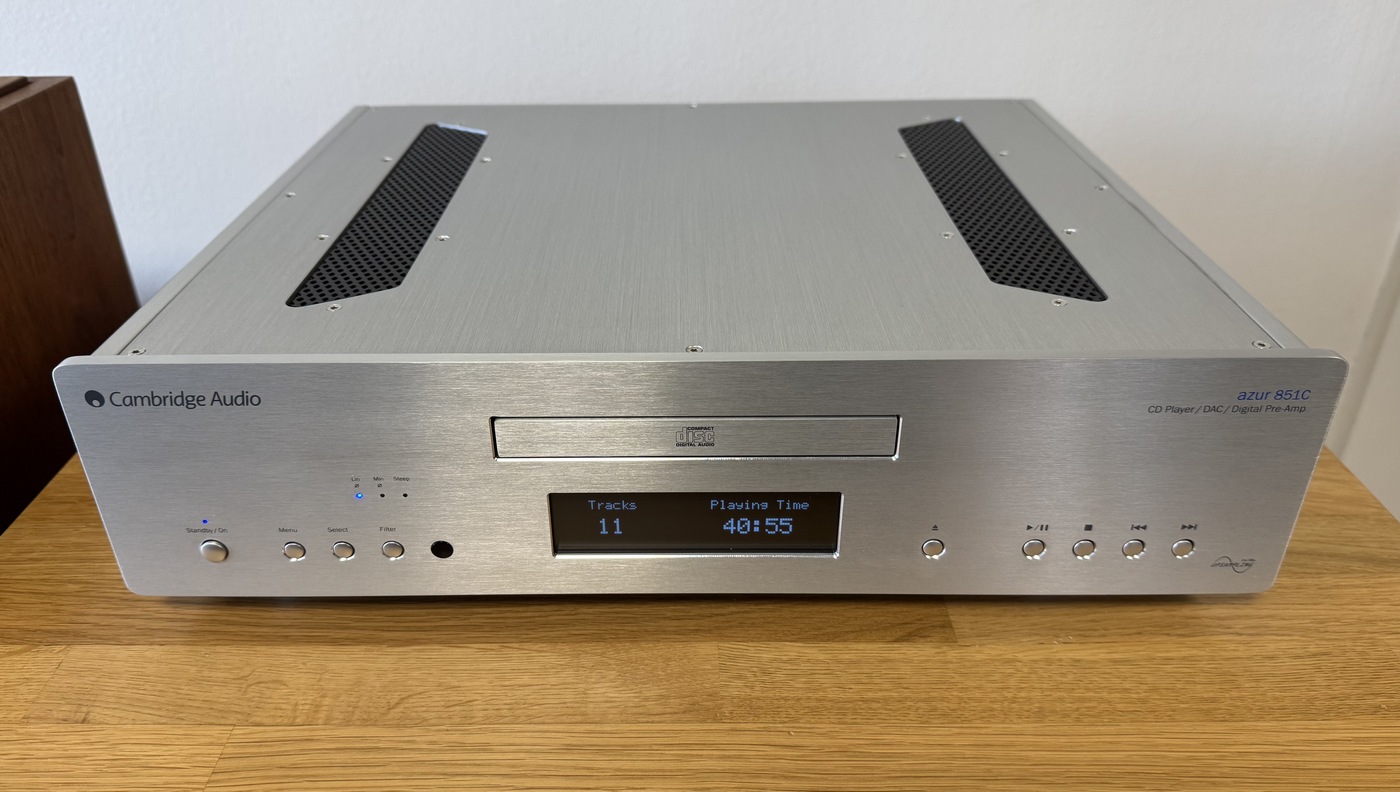 Cambridge Audio Azur 851C CD přehrávač/digitální předzesilovač/DAC stříbrný