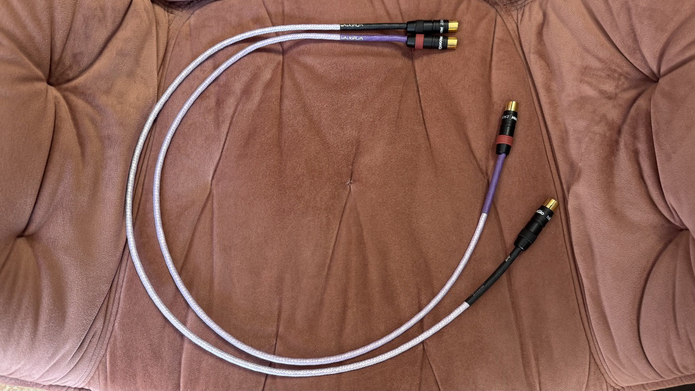 Nordost Valkyrja High-End Audio RCA kabel 1 m