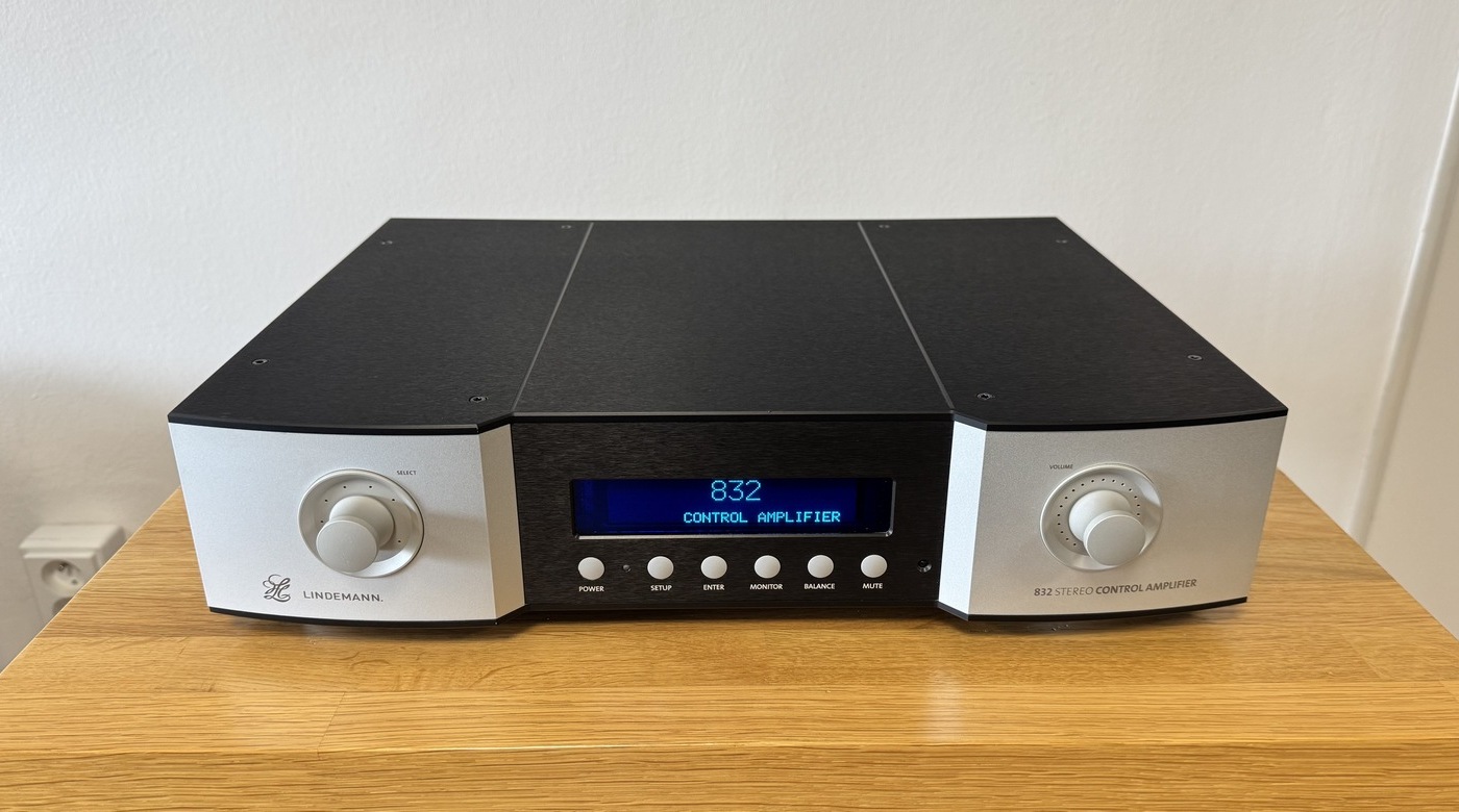 Lindemann 832 High-End Audio analogový předzesilovač