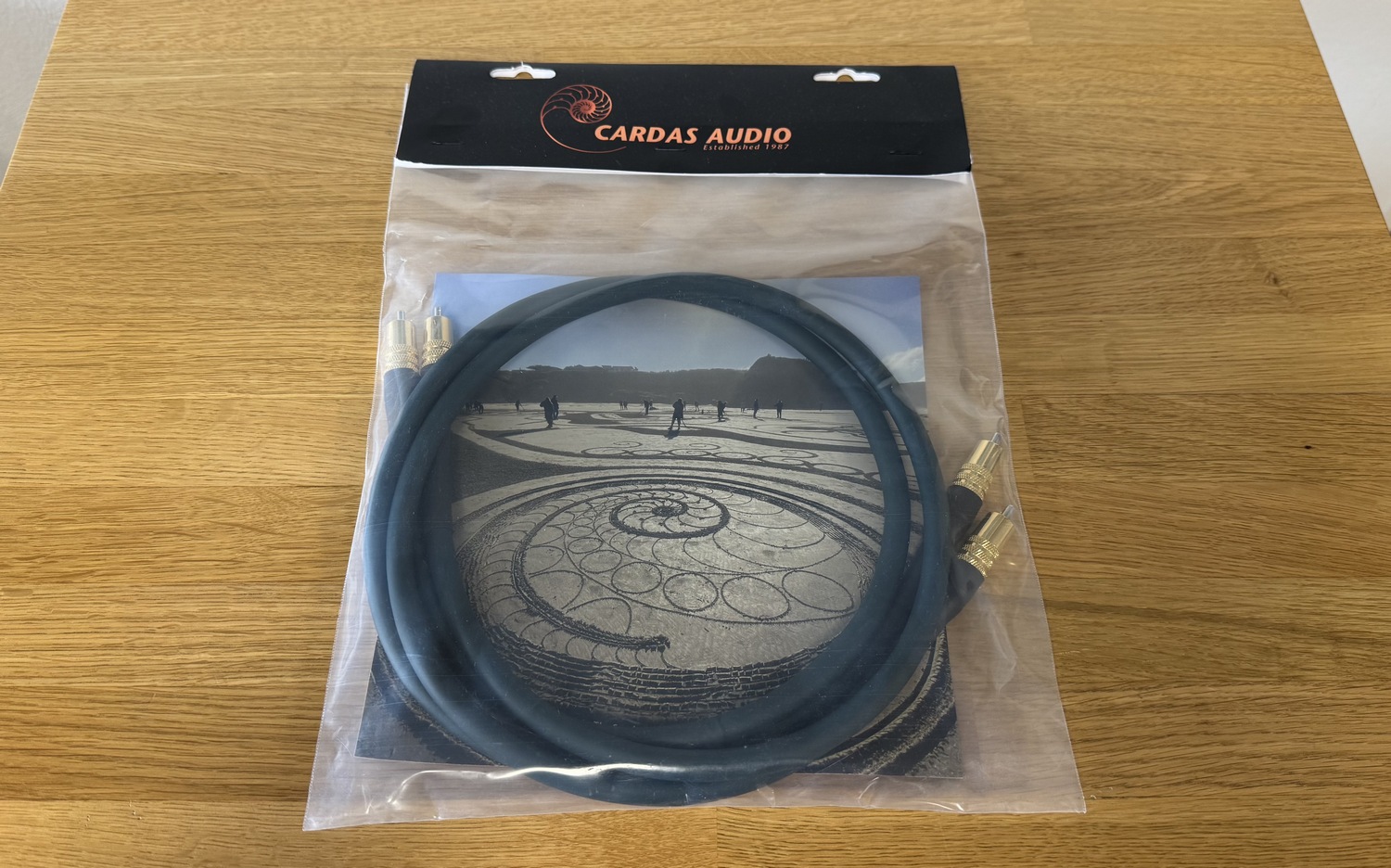 Cardas Parsec high-endový RCA kabel set v délce 2 x 1 m