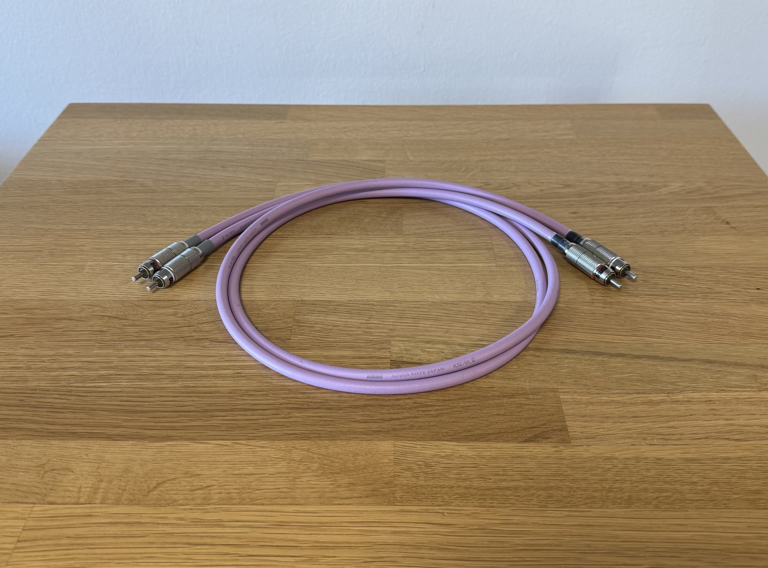Kondo Audio Note KSL-Vc II high-endový RCA kabel 1 m