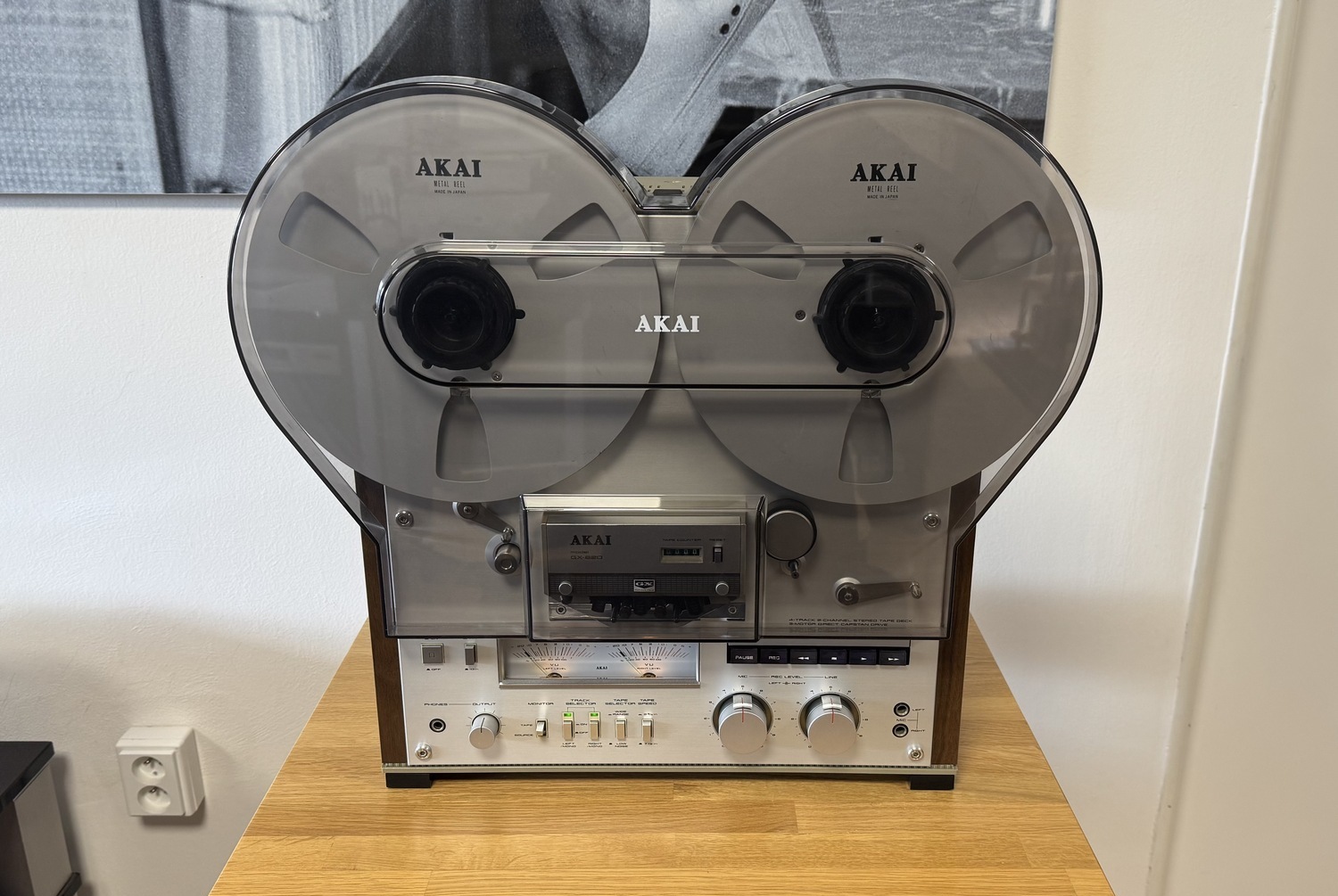 Akai GX-620 nádherný cívkový magnetofon ve sbírkovém stavu
