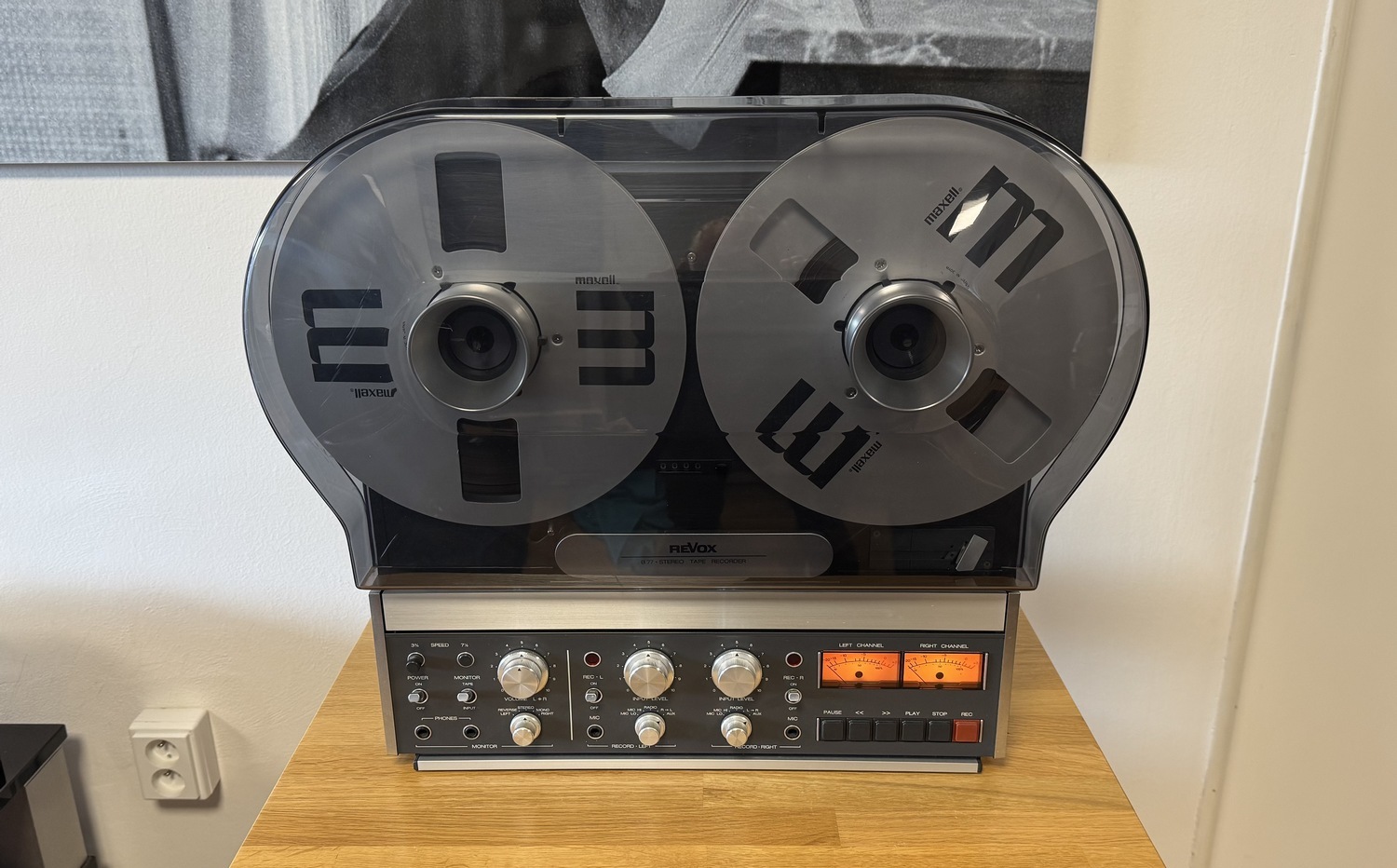Revox B 77 krásný cívkový magnetofon ve výborném stavu
