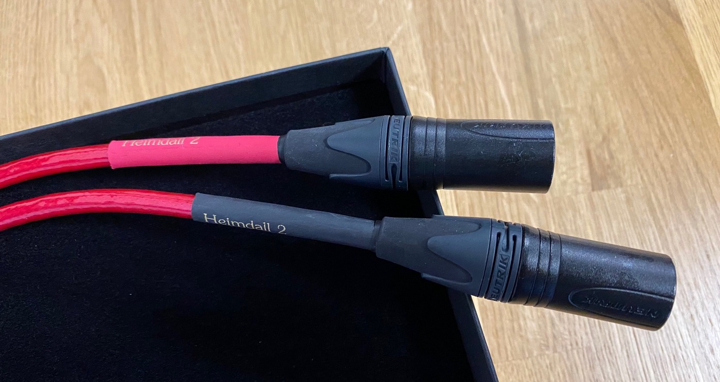 Nordost Heimdall 2 High-End Audio analogový XLR kabel 0,6 m