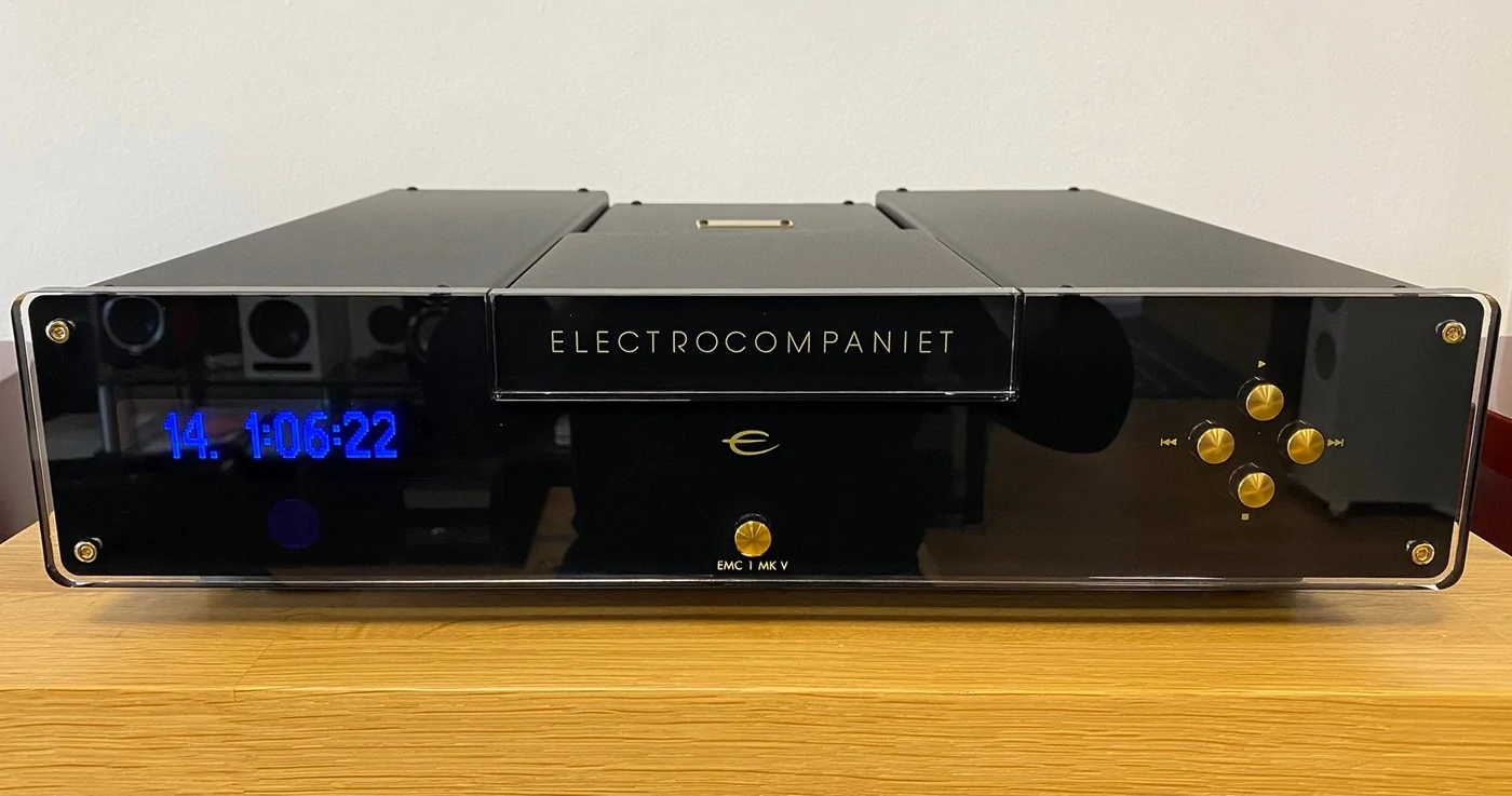 Electrocompaniet EMC 1 MKV High-End Audio referenční CD přehrávač černý