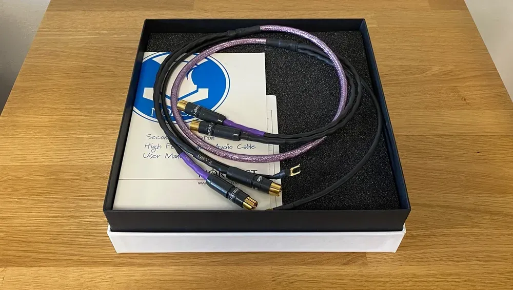 Nordost Frey 2 High-End Audio gramofonový/phono RCA kabel 1,25 m