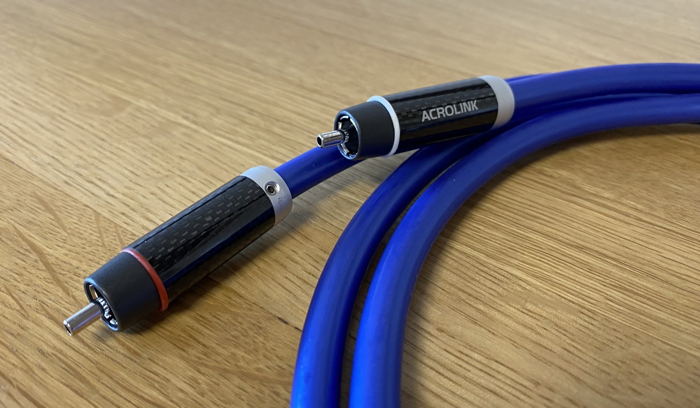 Acrolink 7N-A2110 Leggenda High-End Audio analogový RCA kabel 1 m