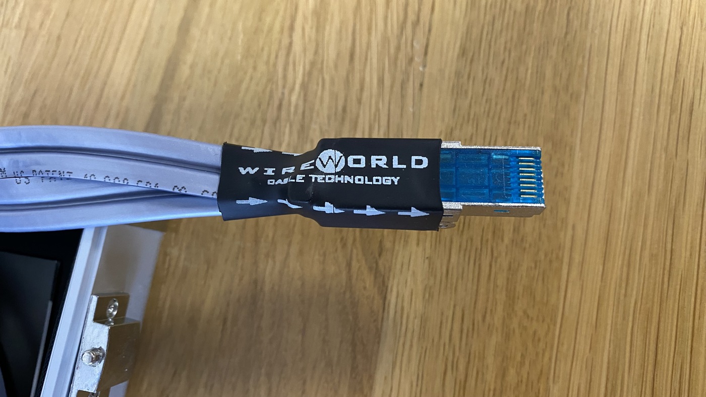 WireWorld Platinum Starlight 8 Twinax PSE High-End Audio RJ/E ethernetový kabel 1 m