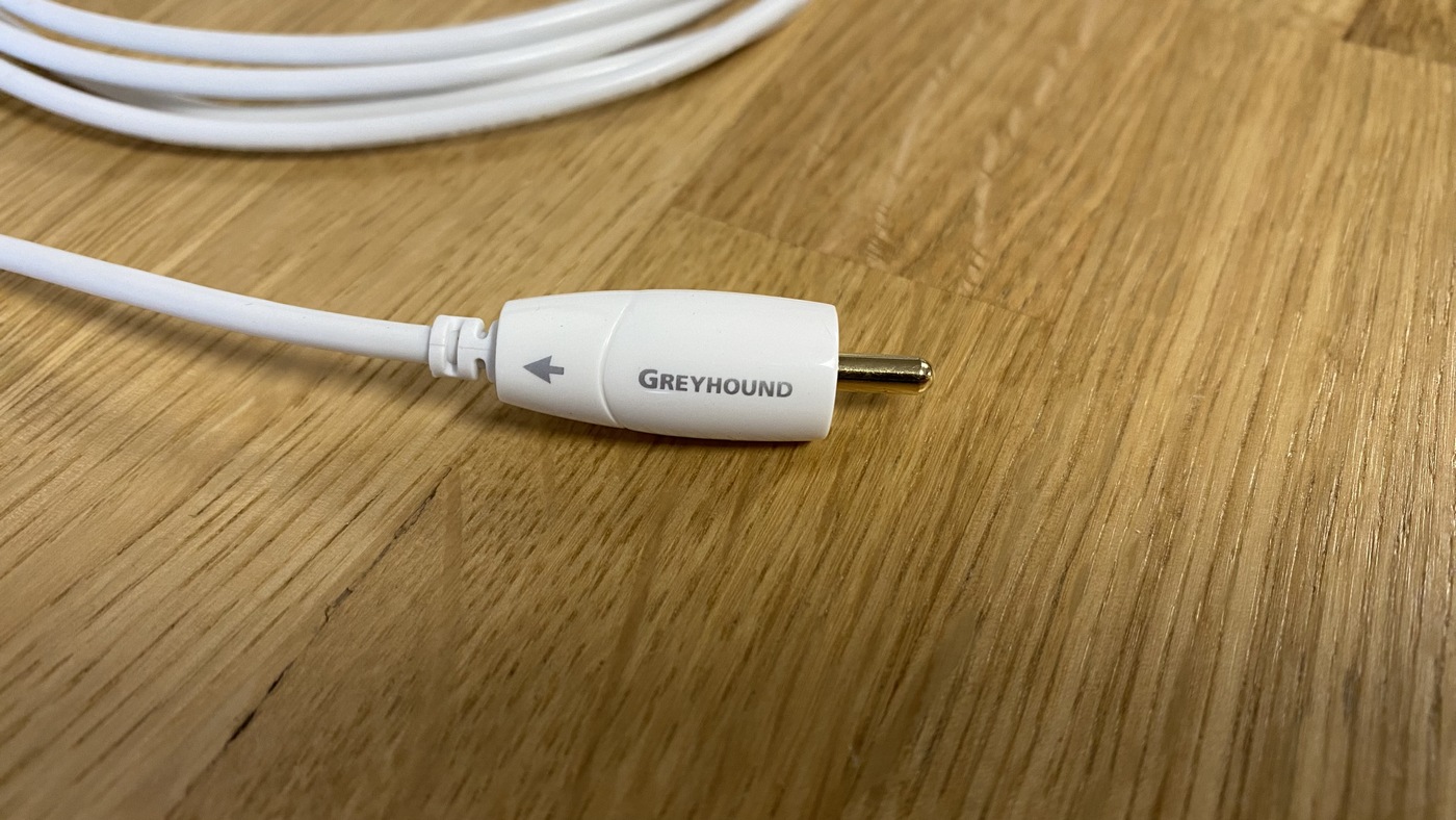 Audioquest Greyhound High-End Audio subwooferový kabel 2 m