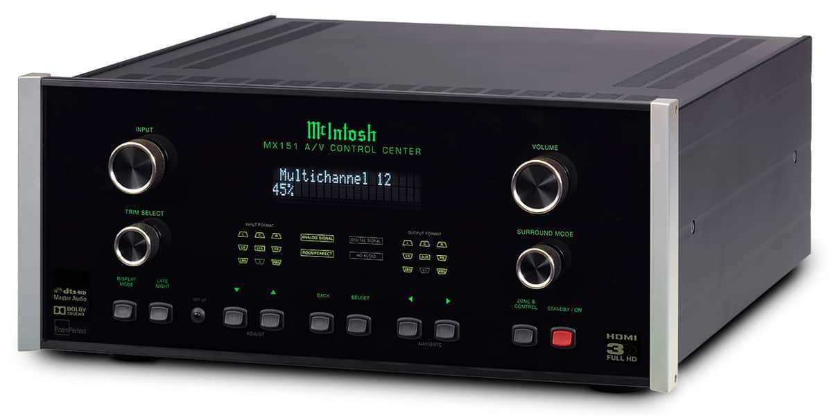 McIntosh MX151 - High-End AV předzesilovač procesor DAC