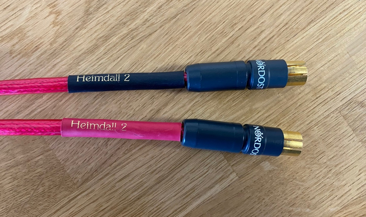 Nordost Heimdall 2 High-End Audio analogový RCA kabel 0,6 m