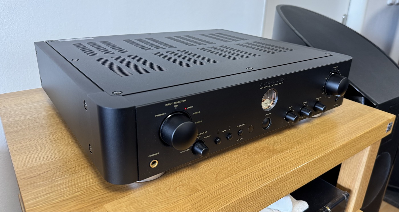Marantz PM-17 MKII High-End integrovaný zesilovač, Phono MM/MC černý