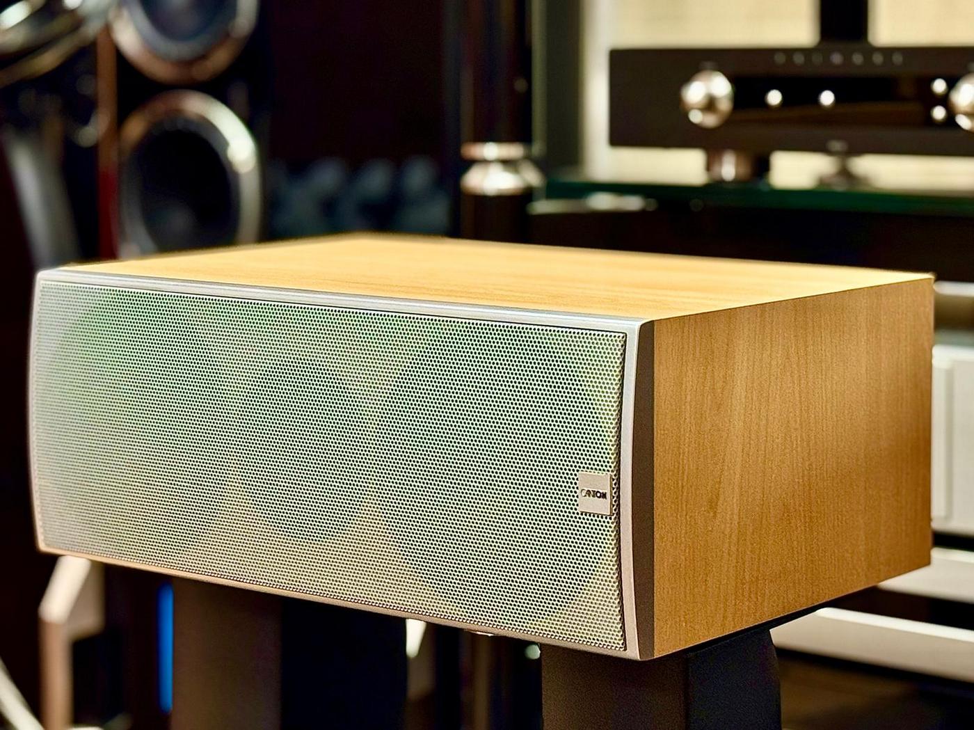 Canton LE 160 CM High-End Audio centrální repro/reproduktor/reprosoustava světlý buk