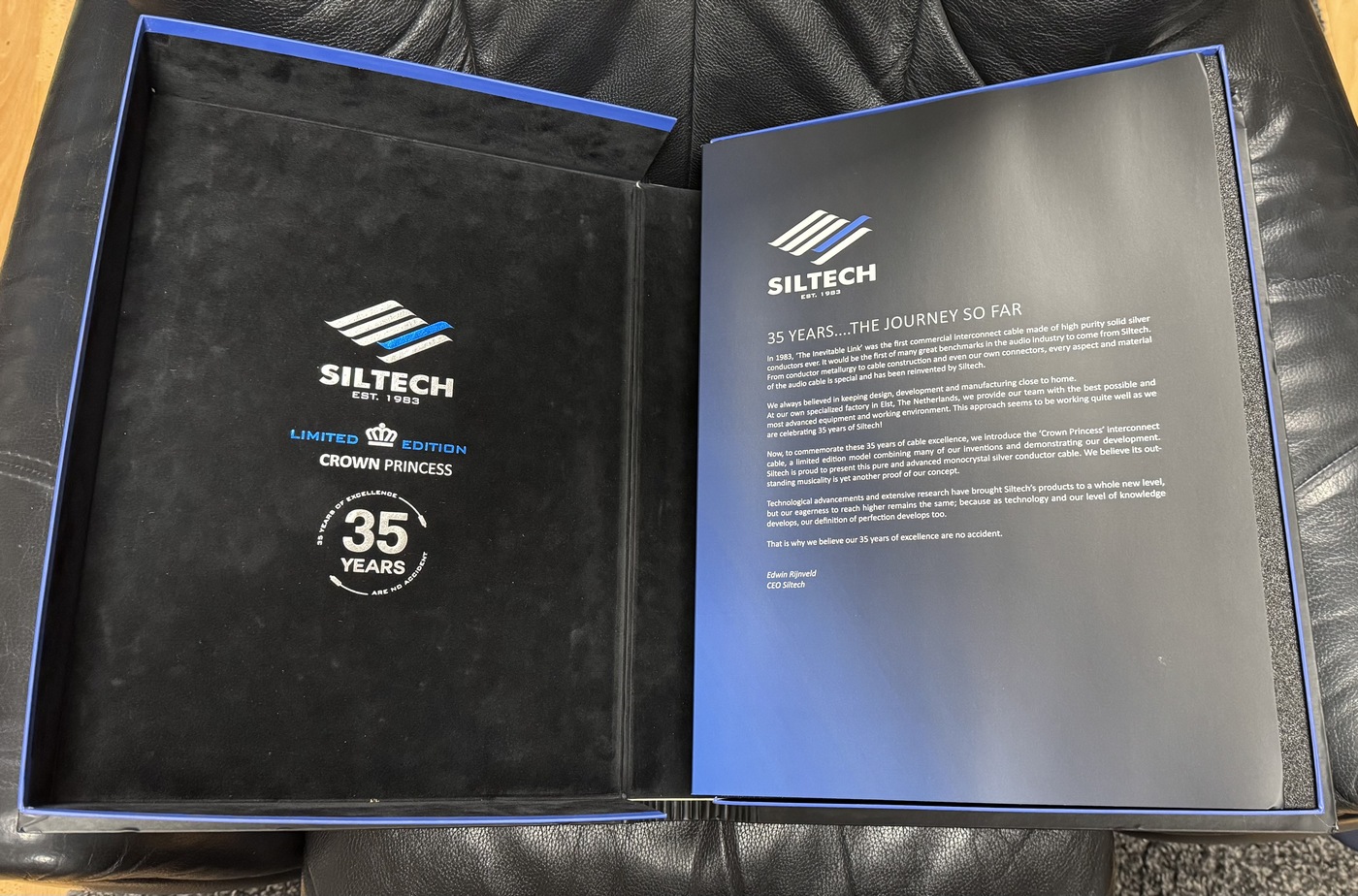 Siltech Crown Prince Limited Editons 35th High-End reproduktorový kabel set 2 x 2 m