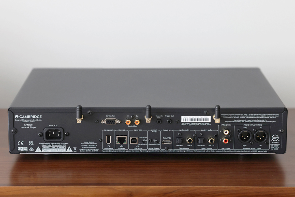 Cambridge Audio EXN100 High-End Audio streamer/DAC/digitální předzesilovač