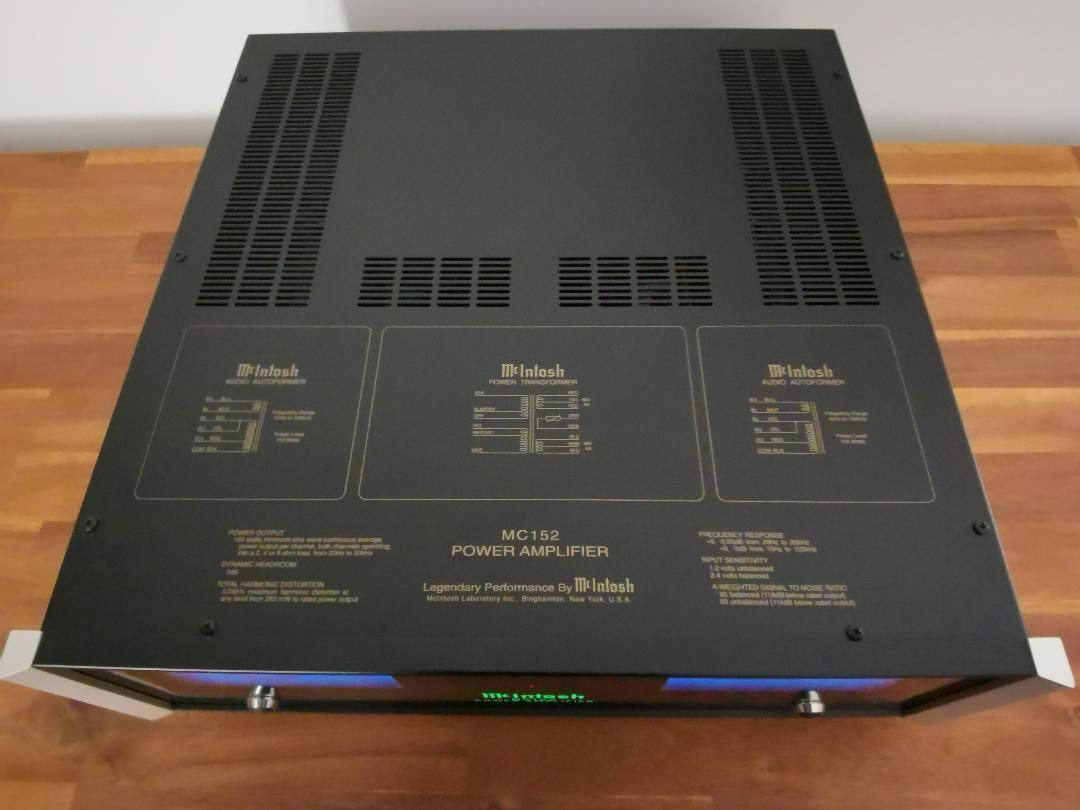 McIntosh MC152 High-End Audio koncový zesilovač