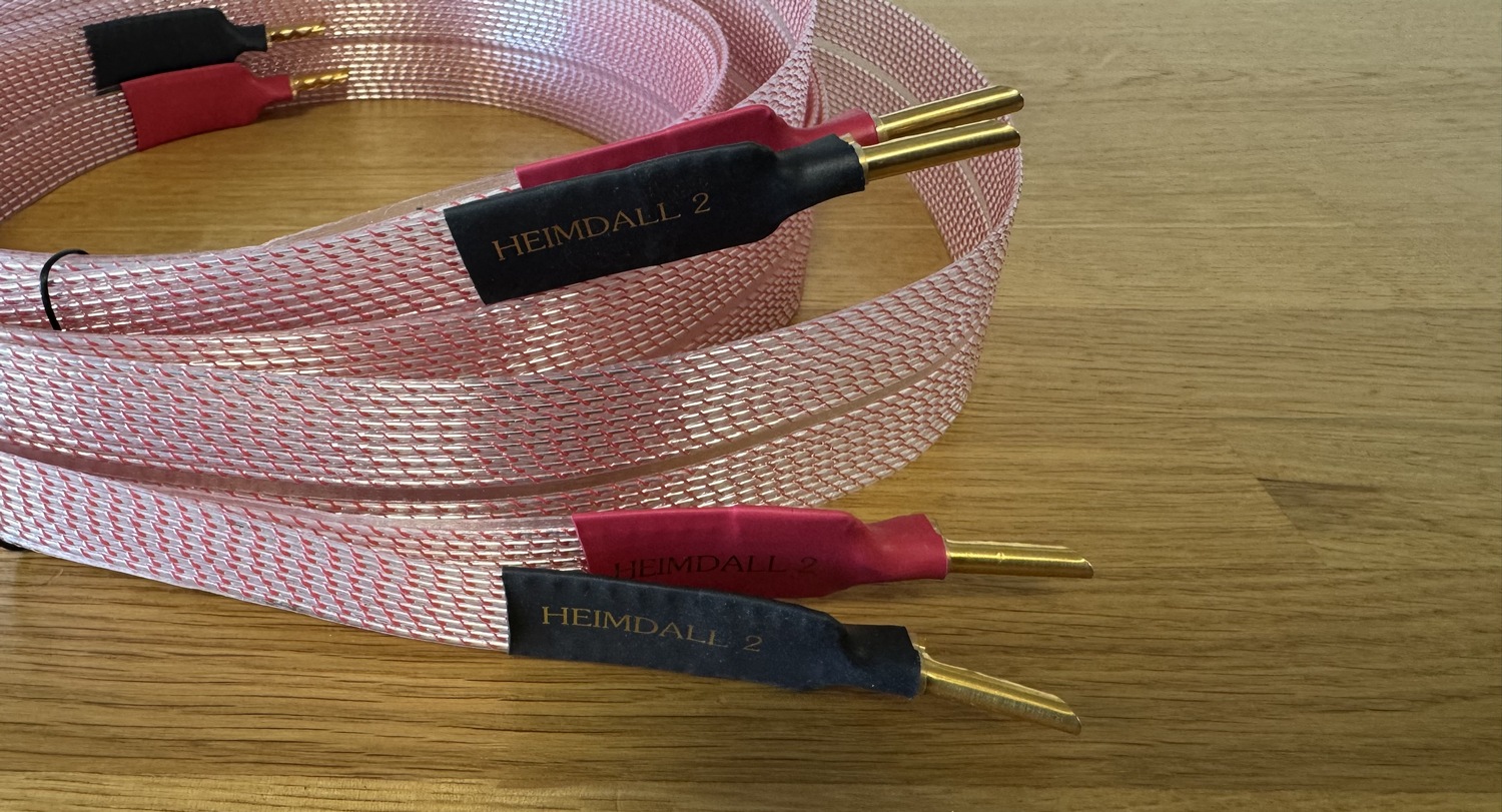 Nordost Heimdall 2 high-endový reproduktorový kabel set 2 x 2,5 m