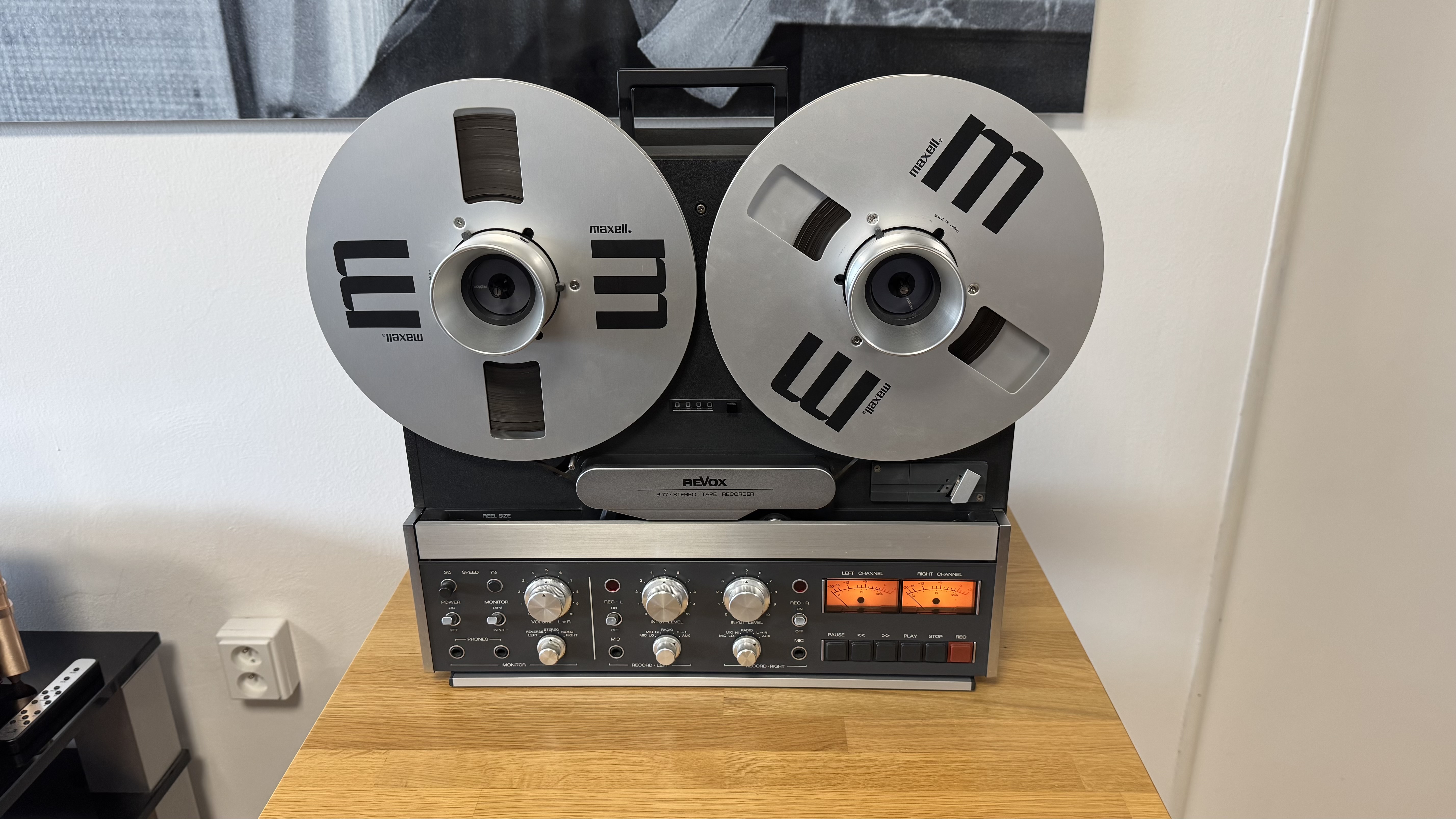Revox B 77 krásný cívkový magnetofon ve výborném stavu