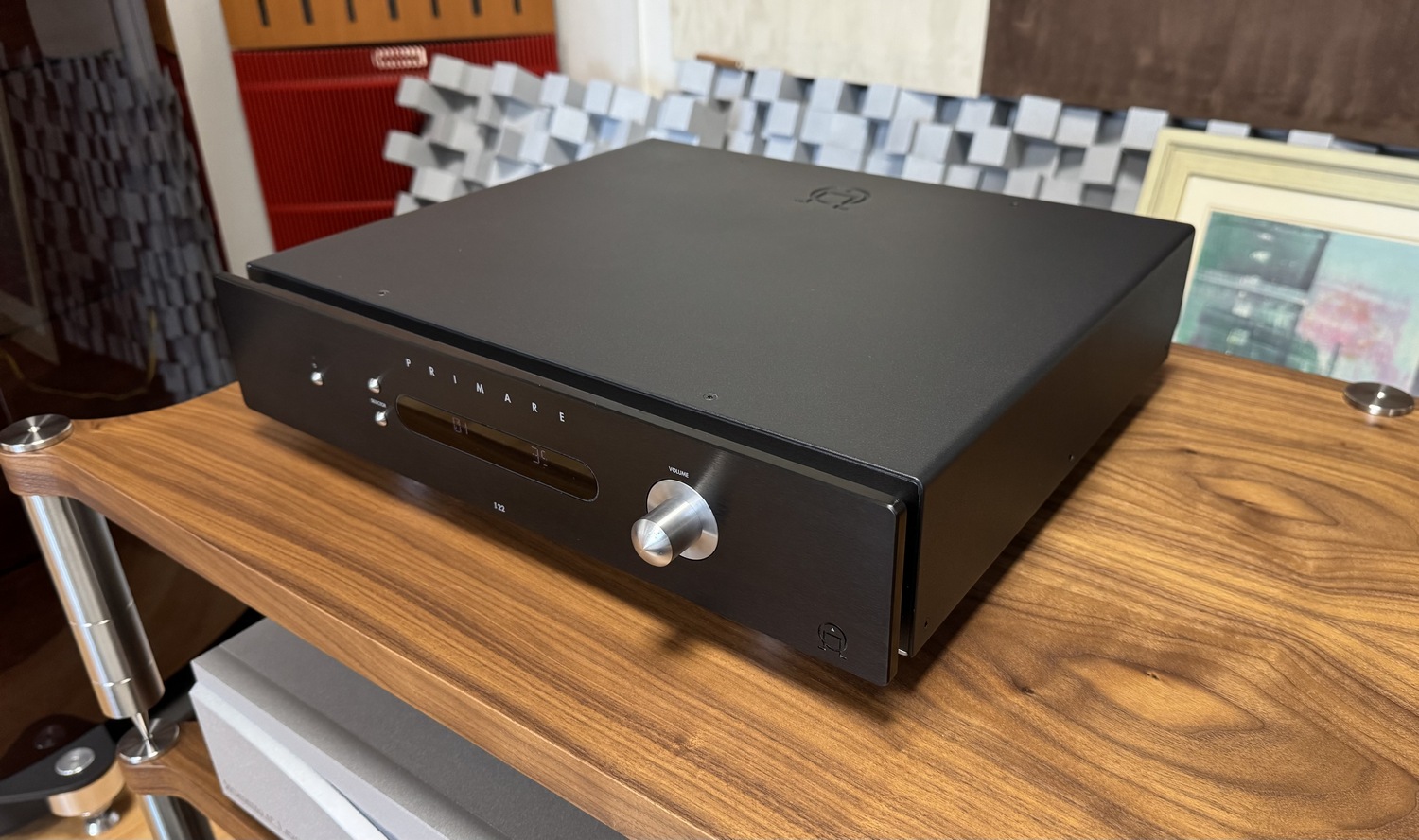Primare I22 DAC kvalitní integrovaný zesilovač, D/A převodník černý