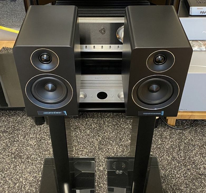 Acoustic Energy AE100 Hi-Fi Audio regálové/stojanové repro/reproduktory/reprosoustavy černé