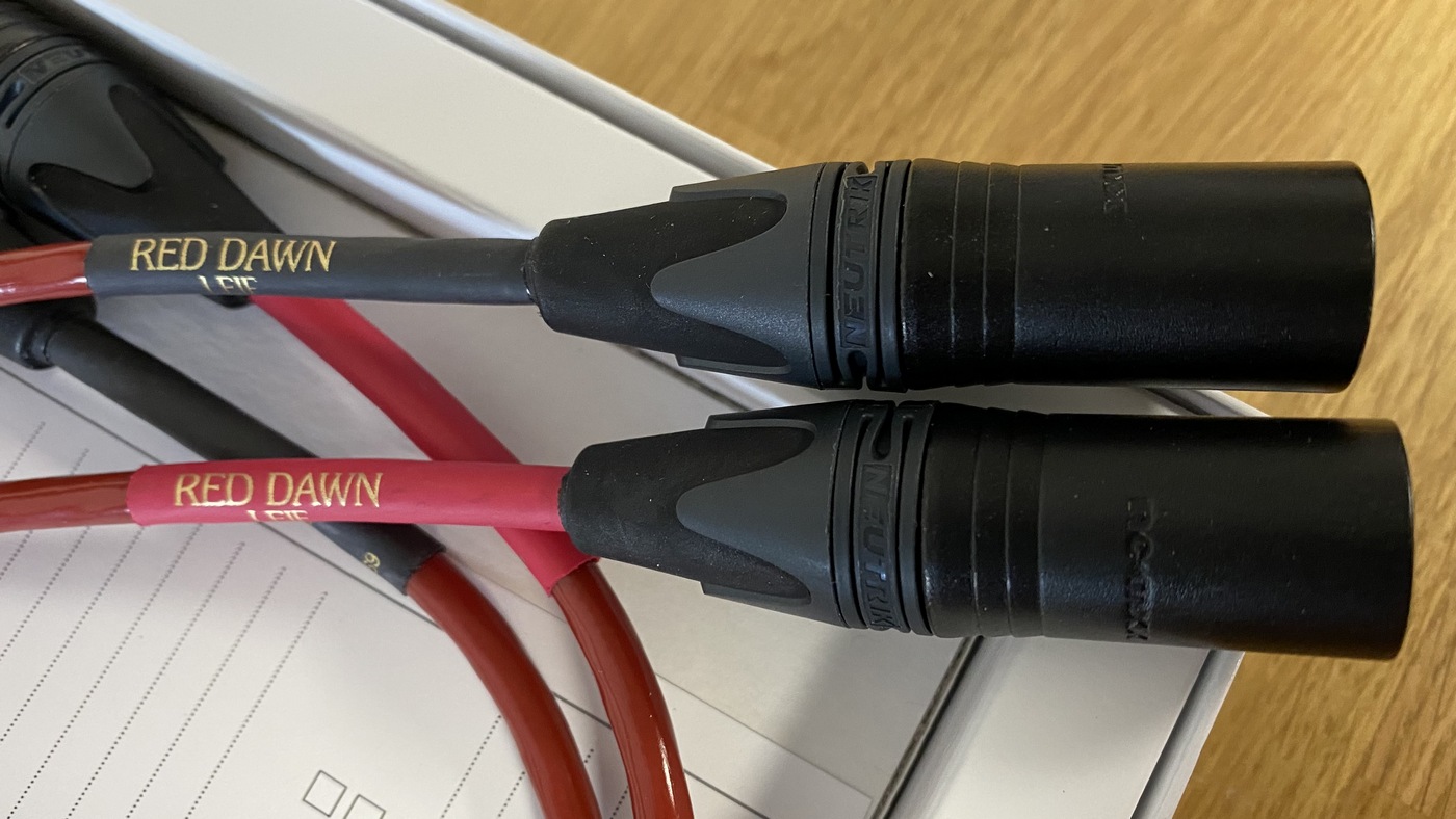 Nordost Red Dawn High-End Audio analogový XLR kabel 0,6 m