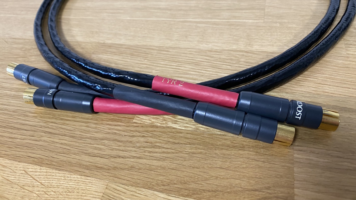 Nordost Tyr 2 High-End Audio analogový RCA kabel 1 m