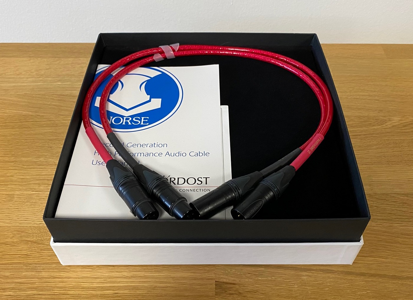 Nordost Heimdall 2 High-End Audio analogový XLR kabel 0,6 m