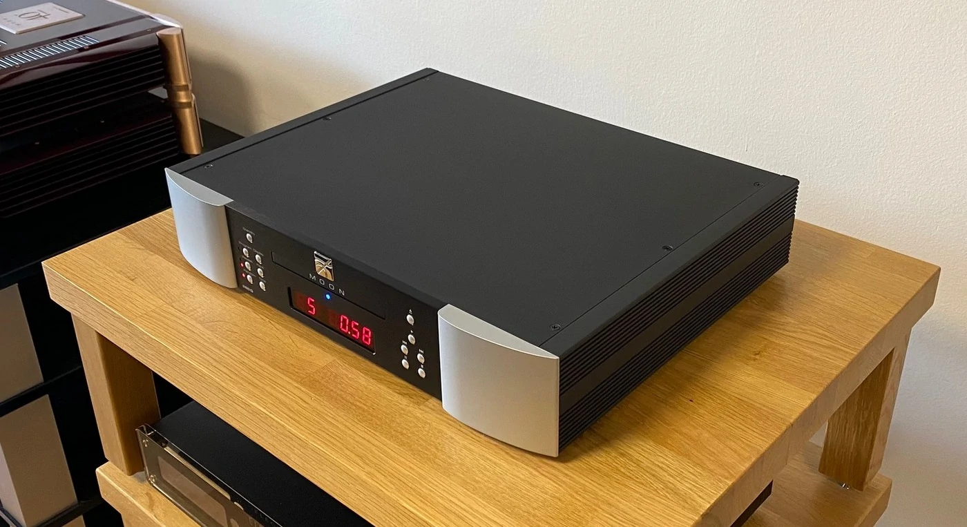Moon 260D High-End Audio CD přehrávač a převodník/DAC černo stříbrný