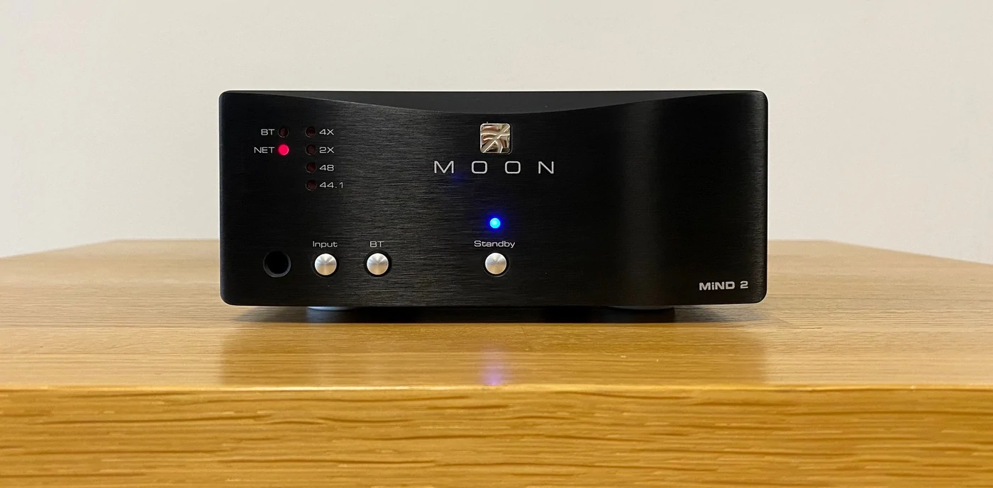 Moon MIND 2 High-End Audio síťový přehrávač/streamer černý