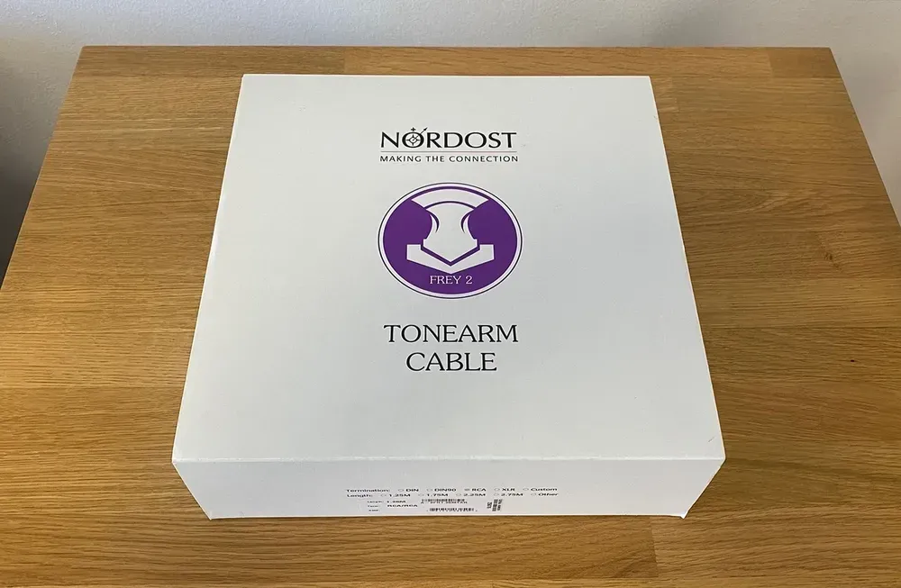Nordost Frey 2 High-End Audio gramofonový/phono RCA kabel 1,25 m