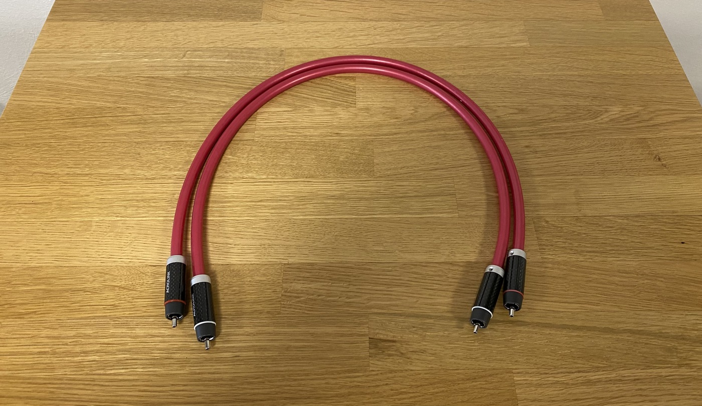 Acrolink 7N-A2050 Leggenda High-End Audio analogový RCA kabel 0,6 m