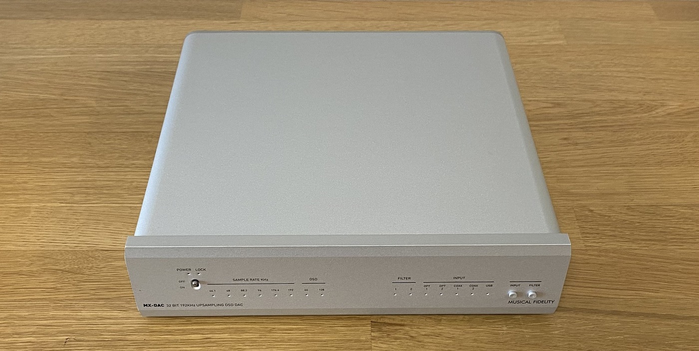 Musical Fidelity MX-DAC High-End Audio převodník stříbrný