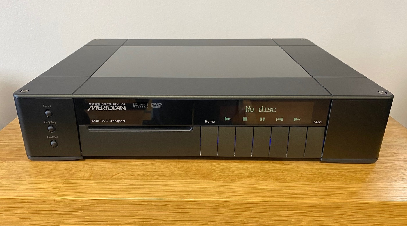 Meridian G96 High-End Audio/Video DVD/CD transport černý