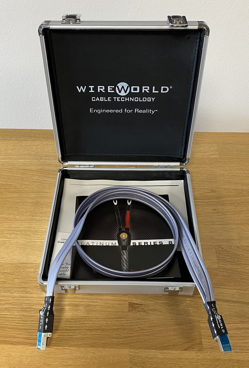 WireWorld Platinum Starlight 8 Twinax PSE High-End Audio RJ/E ethernetový kabel 1 m