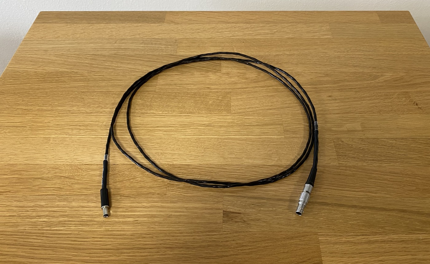 Nordost Qsource Lemo DC 5,5 mm x 2,5 mm High-End Audio napájecí kabel 2 m