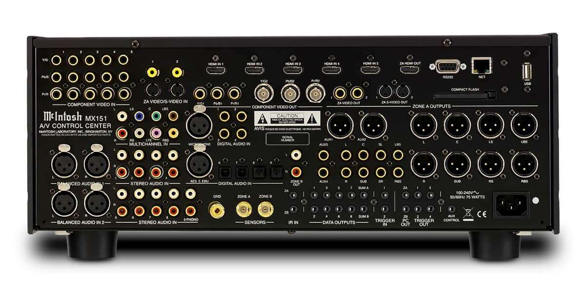 McIntosh MX151 - High-End AV předzesilovač procesor DAC