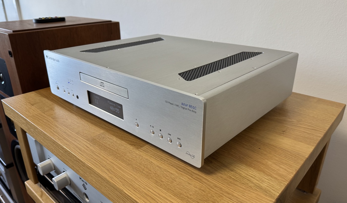 Cambridge Audio Azur 851C CD přehrávač/digitální předzesilovač/DAC stříbrný