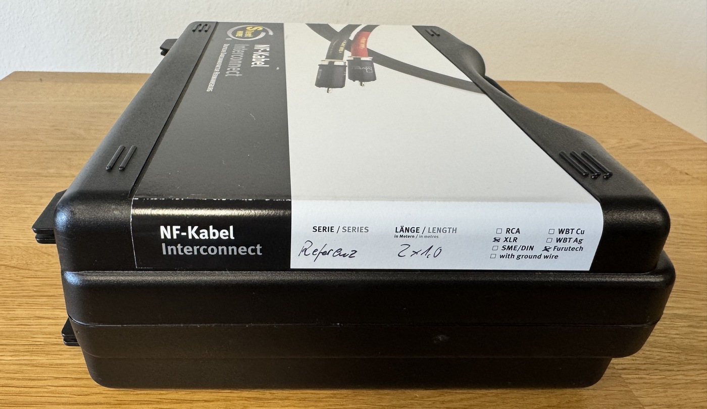 Silent Wire NF Referenz mk3 High-End Audio XLR kabel 1 m
