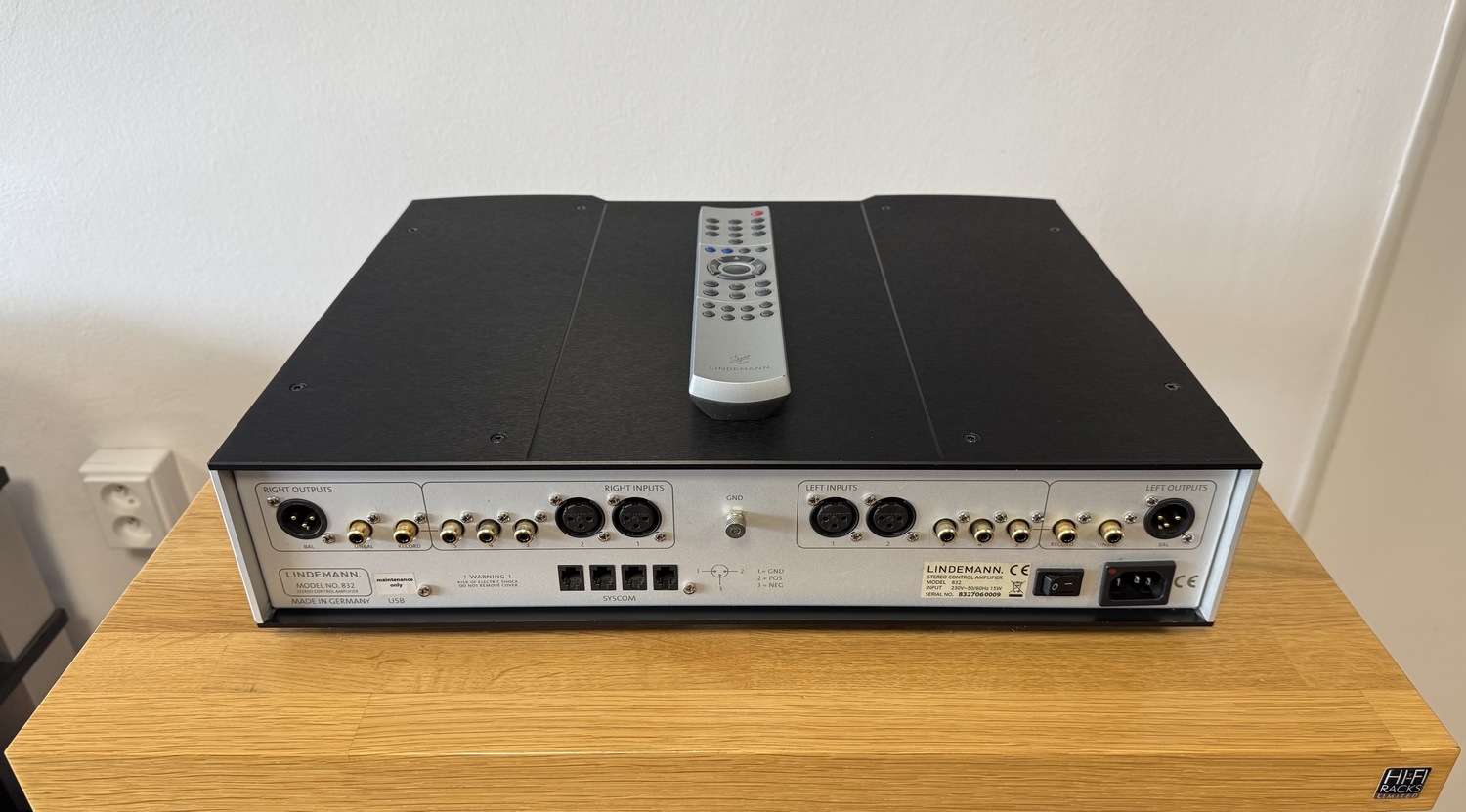 Lindemann 832 High-End Audio analogový předzesilovač