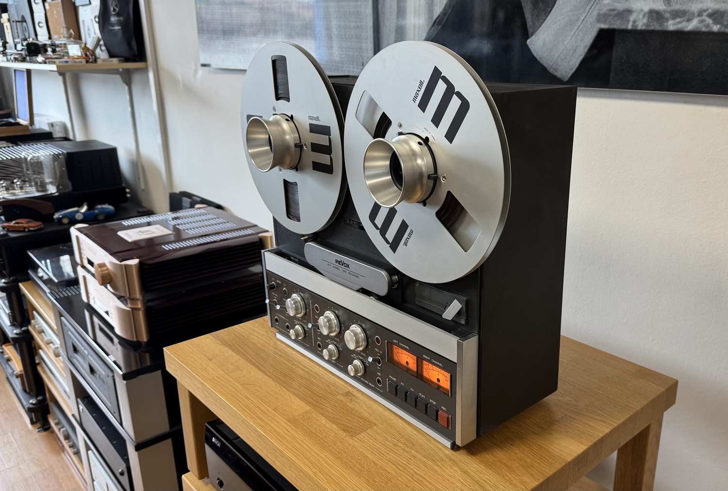 Revox B 77 krásný cívkový magnetofon ve výborném stavu