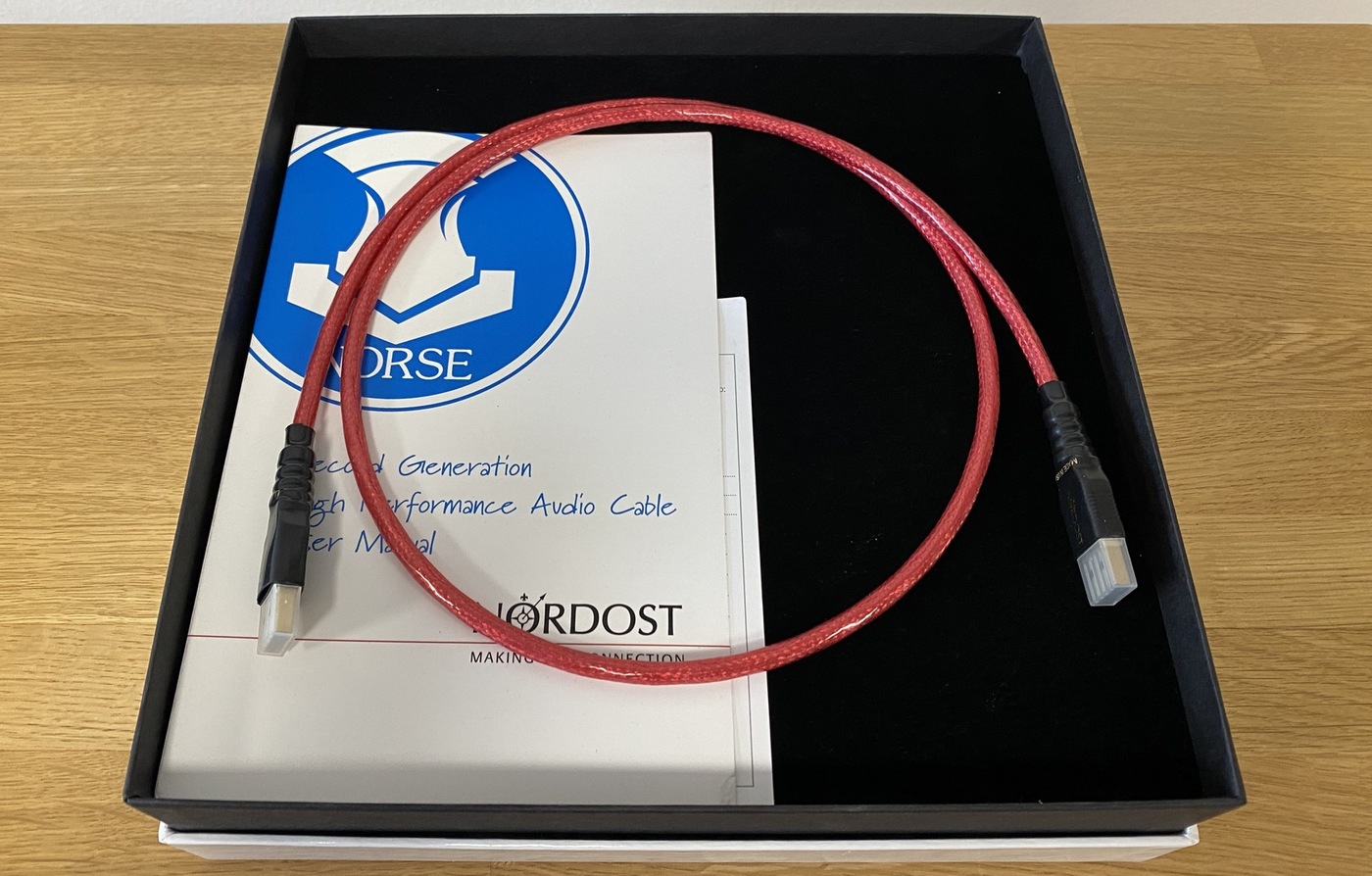 Nordost  Heimdall 2 High-End Audio digitální datový USB kabel  2.0 A/A 1 m