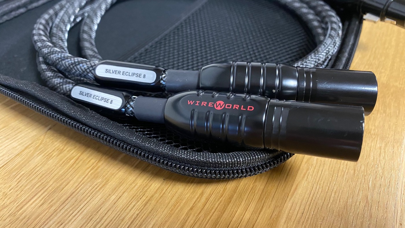 Wireworld Silver Eclipse 8 High-End Audio analogový XLR kabel 1 m
