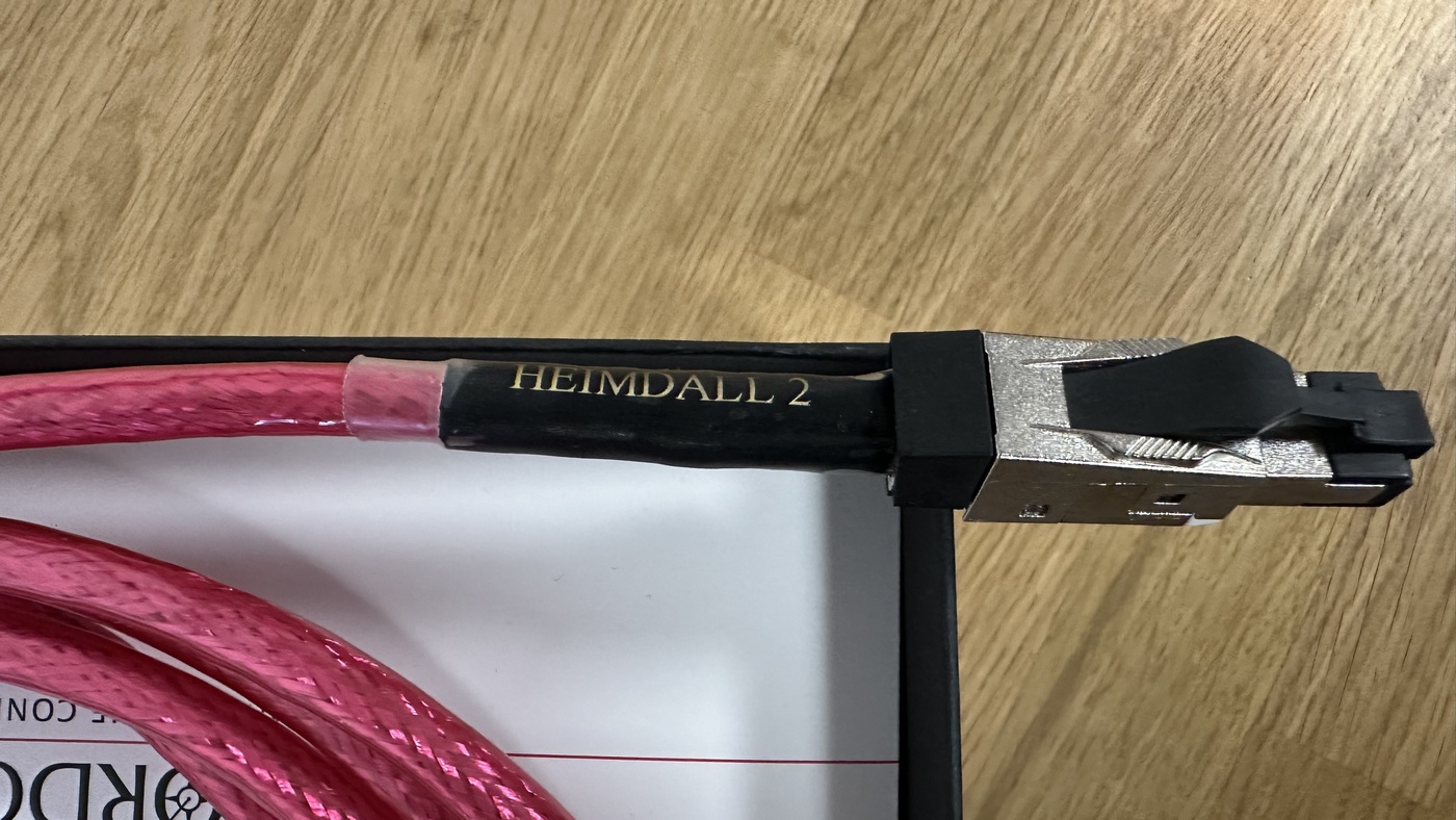 Nordost Heimdall 2 High-End Audio ethernetový kabel 3 m