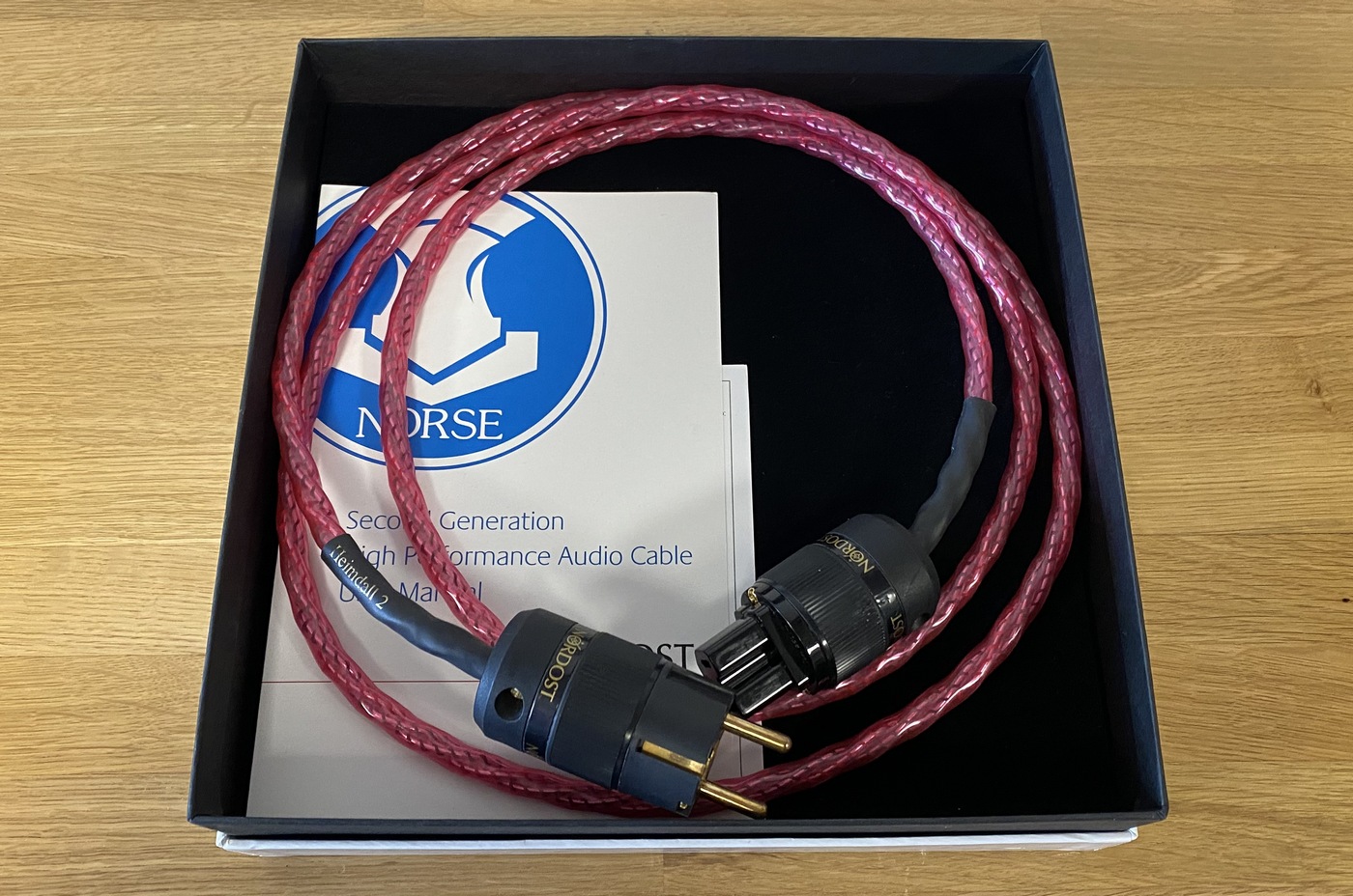 Nordost Heimdall 2 High-End Audio napájecí kabel C15 2 m