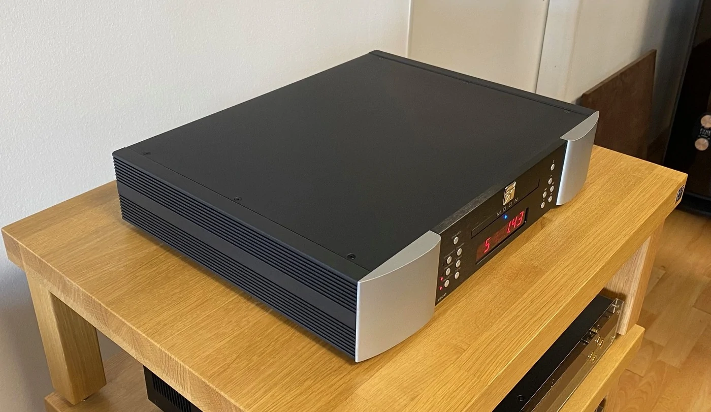 Moon 260D High-End Audio CD přehrávač a převodník/DAC černo stříbrný