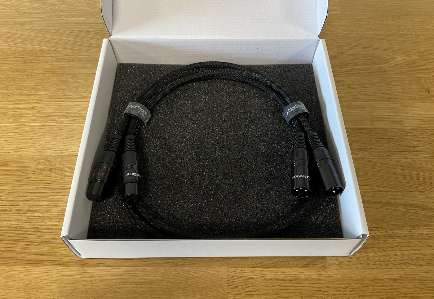 Norstone ARRAN High-End Audio analogový XLR kabel 1 m