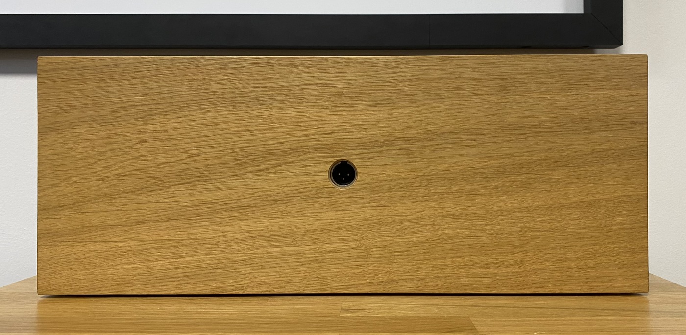 Max Audio MAX High-End Audio centrální repro/reproduktor/reprosoustava světlý dub