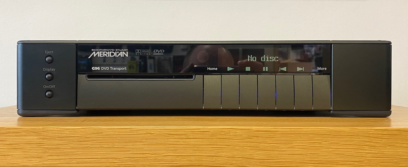 Meridian G96 High-End Audio/Video DVD/CD transport černý